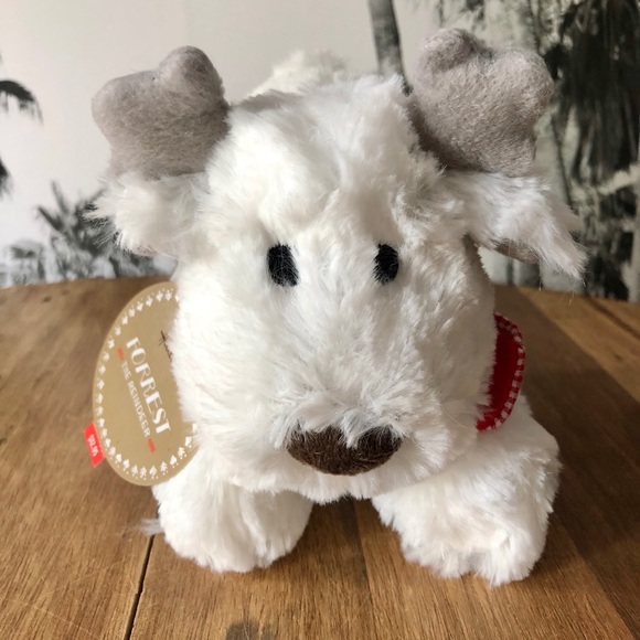 Hallmark BABY’S FIRST 1st CHRISTMAS Plush Toy Reindeer Stuffed Animal NWT - Picture 3 of 11